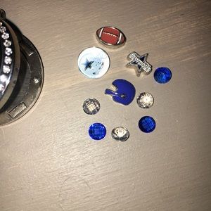 Dallas Cowboys Origami Owl and locket
